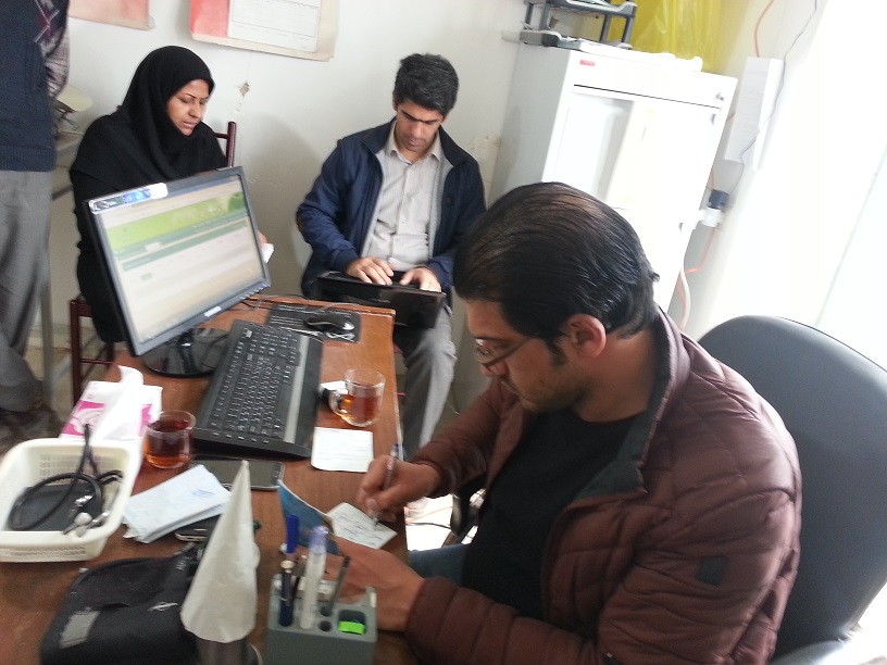 نصب مودم و راه اندازی اینترنت همراه اول در خانه بهداشت قلعه شعبان